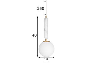 Потолочный светильник Torrano, белый цена и информация | Потолочные светильники | kaup24.ee