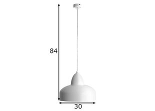 Laelamp Poppo, valge hind ja info | Laelambid | kaup24.ee