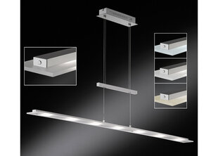 Потолочный светильник Largo LED, никель/хром цена и информация | Люстры | kaup24.ee