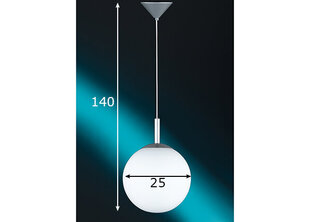 Потолочный светильник Kugel Opal, с алюминиевыми плафонами, 1x40 Вт цена и информация | Потолочный светильник, 38 x 38 x 24 см | kaup24.ee