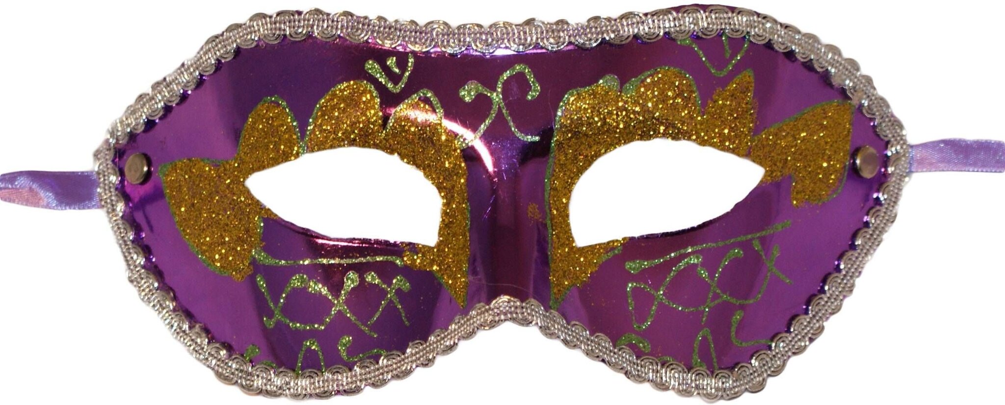 Sädelev Veneetsia tüüpi maskeraadi mask-Lilla hind ja info | Karnevali kostüümid | kaup24.ee