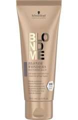 Восстанавливающий бальзам для волос Schwarzkopf Professional Blond Me Blonde Wonders 75 мл цена и информация | Бальзамы, кондиционеры | kaup24.ee