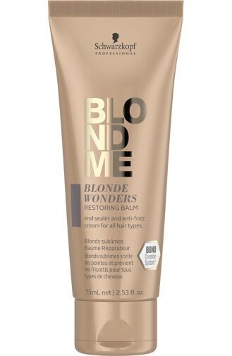 Taastav juuksepalsam Schwarzkopf Professional Blond Me Blonde Wonders 75 ml цена и информация | Juuksepalsamid | kaup24.ee