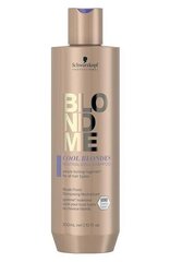 Kollast tooni neutraliseeriv šampoon Schwarzkopf Blond Me Cool Blondes 300 ml hind ja info | Šampoonid | kaup24.ee