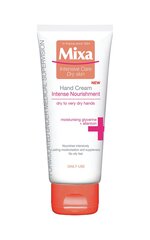 Крем для рук питательный Mixa Hand Cream Intense Nourishment 100 мл kaina ir informacija | Кремы, лосьоны для тела | kaup24.ee