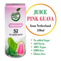 Сок розовой гуавы (30%), Pink Guava Juice drink, I am super juice, 330мл цена и информация | Соки, нектары | kaup24.ee