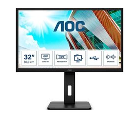 AOC Q32P2 hind ja info | AOC Monitorid ja monitori kinnitused | kaup24.ee