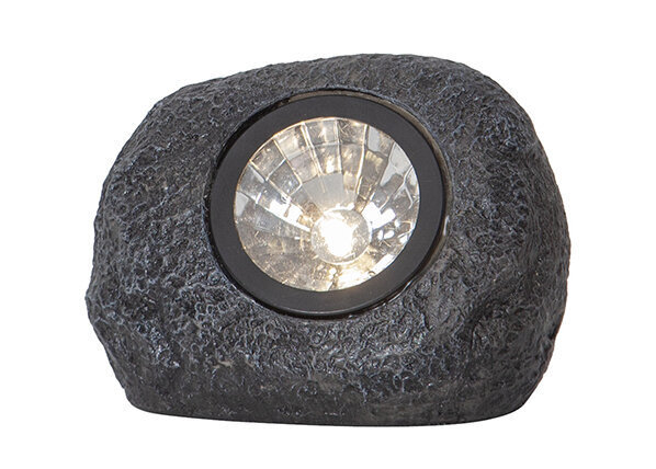 Päikesepaneeliga kivi disainiga Spotlight hind ja info | Aia- ja õuevalgustid | kaup24.ee