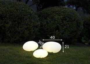 Dekoratiivne aiavalgusti Twilights, 21 cm hind ja info | Aia- ja õuevalgustid | kaup24.ee