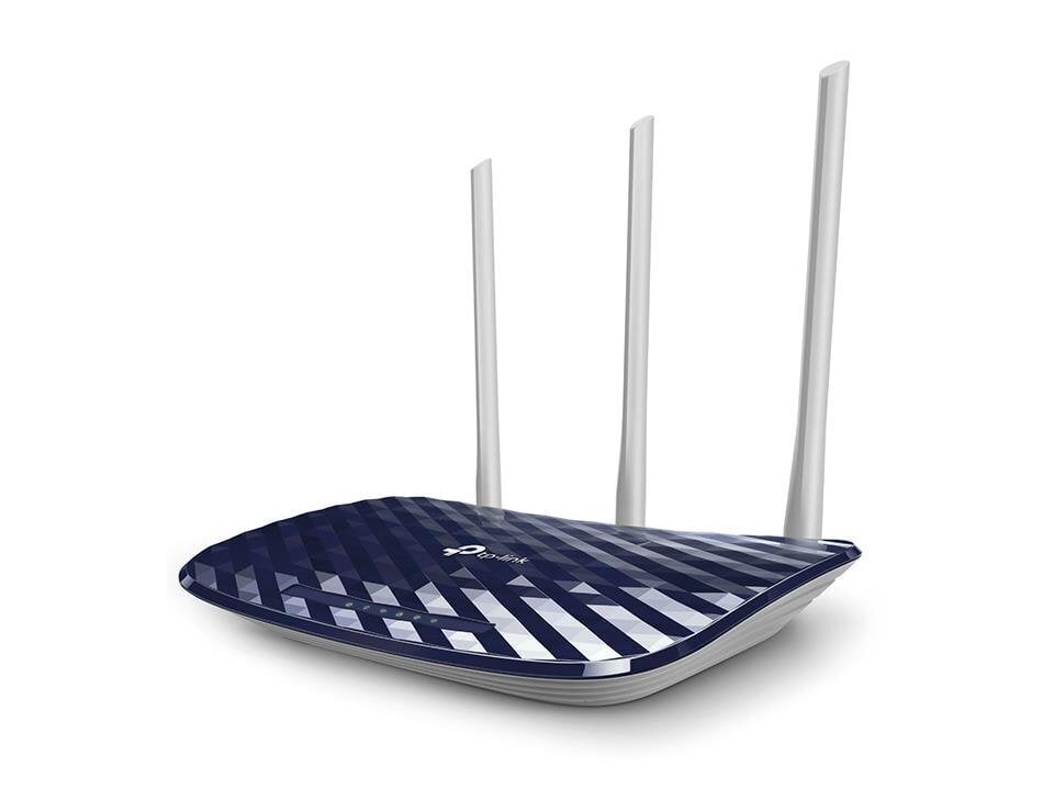 Ruuter TP-Link Archer C20 AC750, Dual Band, 300 Mbps / 433 Mbps hind ja info | Ruuterid | kaup24.ee