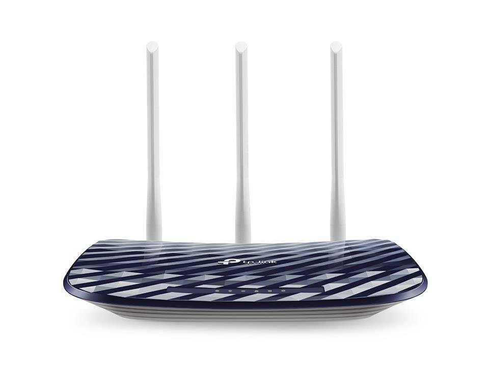 Ruuter TP-Link Archer C20 AC750, Dual Band, 300 Mbps / 433 Mbps hind ja info | Ruuterid | kaup24.ee