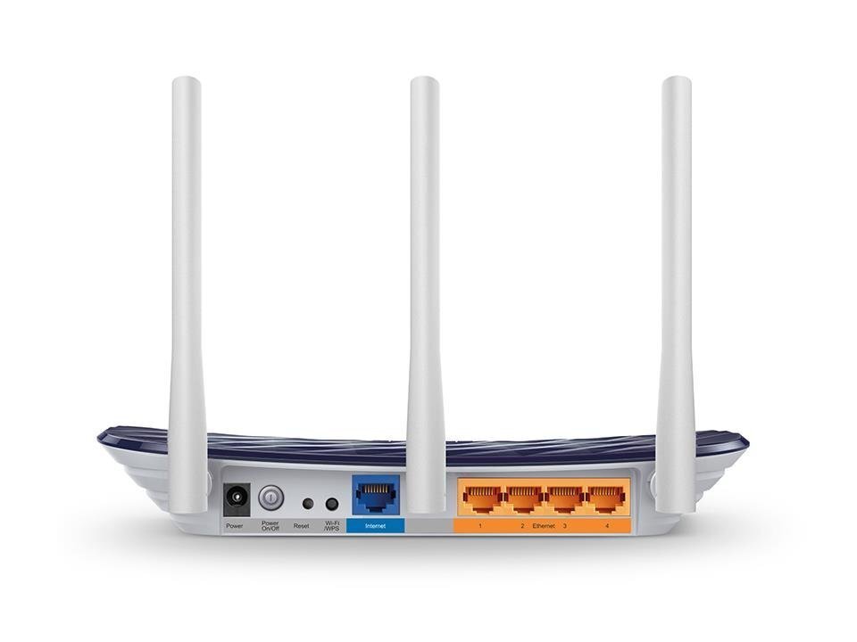 Ruuter TP-Link Archer C20 AC750, Dual Band, 300 Mbps / 433 Mbps hind ja info | Ruuterid | kaup24.ee