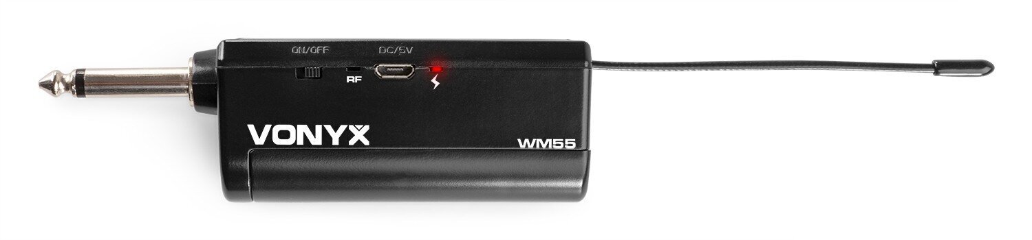 Vonyx WM55 juhtmevaba mikrofoni pistik ja esitus UHF цена и информация | Mikrofonid | kaup24.ee
