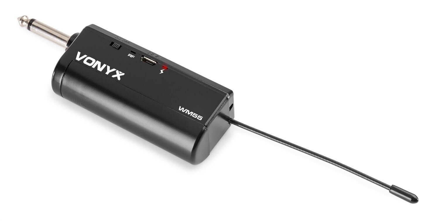 Vonyx WM55 juhtmevaba mikrofoni pistik ja esitus UHF hind ja info | Mikrofonid | kaup24.ee