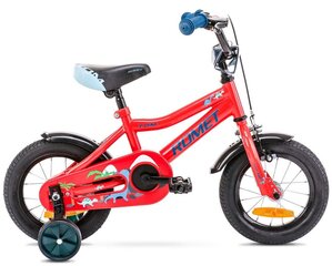 Laste jalgratas Romet Tom 12" 2021, punane hind ja info | Jalgrattad | kaup24.ee