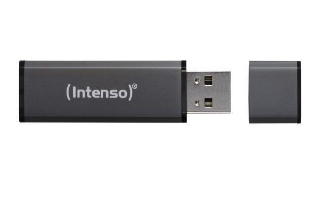 USB2 mälupulk 64GB/ Antratsiit 3521491 Intenso цена и информация | Mälupulgad | kaup24.ee