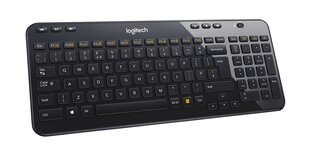 Juhtmevaba klaviatuur Logitech K360 (PL), must hind ja info | Klaviatuurid | kaup24.ee