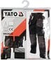 Tööpüksid Yato (YT-80185), must/hall цена и информация | Tööriided | kaup24.ee