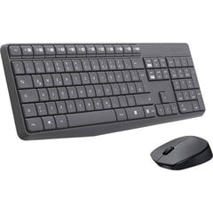 Logitech MK235 цена и информация | Клавиатура с игровой мышью 3GO COMBODRILEW2 USB ES | kaup24.ee