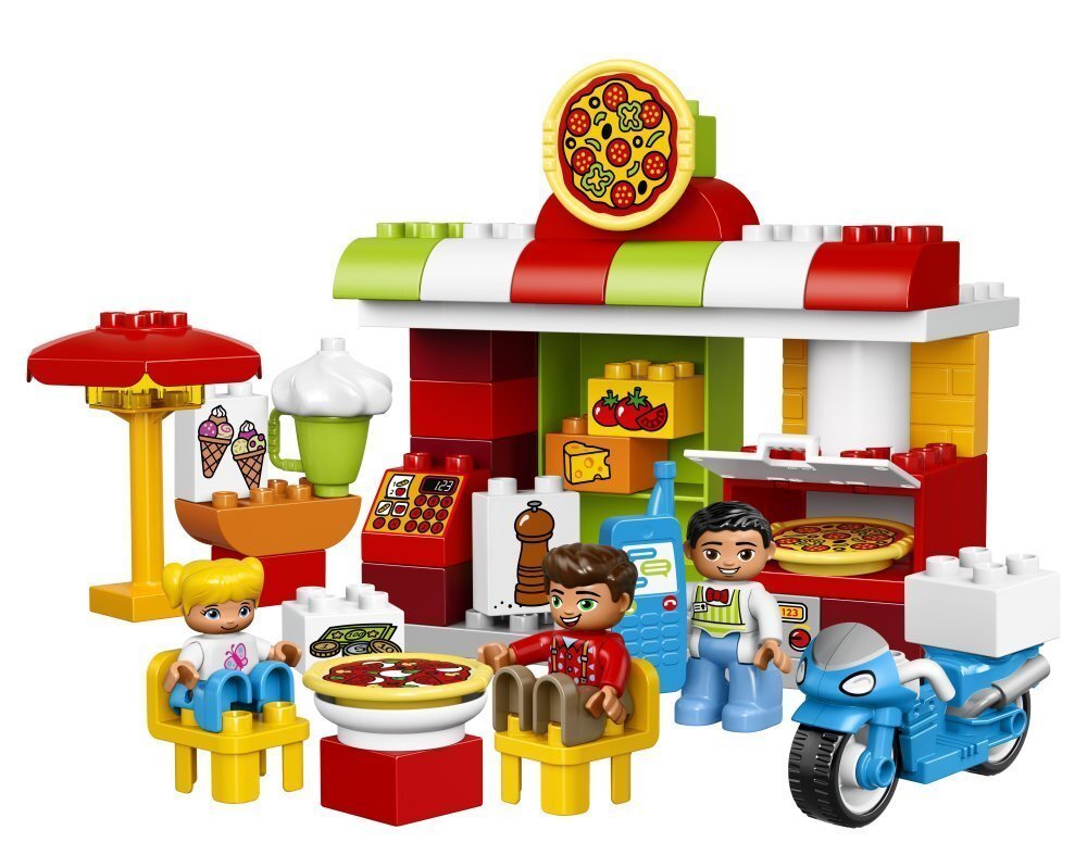 10834 LEGO® DUPLO Pitsakohvik цена и информация | Klotsid ja konstruktorid | kaup24.ee