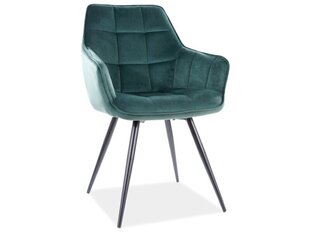 2-tooli komplekt Signal Meble Lilia, roheline hind ja info | Söögilaua toolid, köögitoolid | kaup24.ee