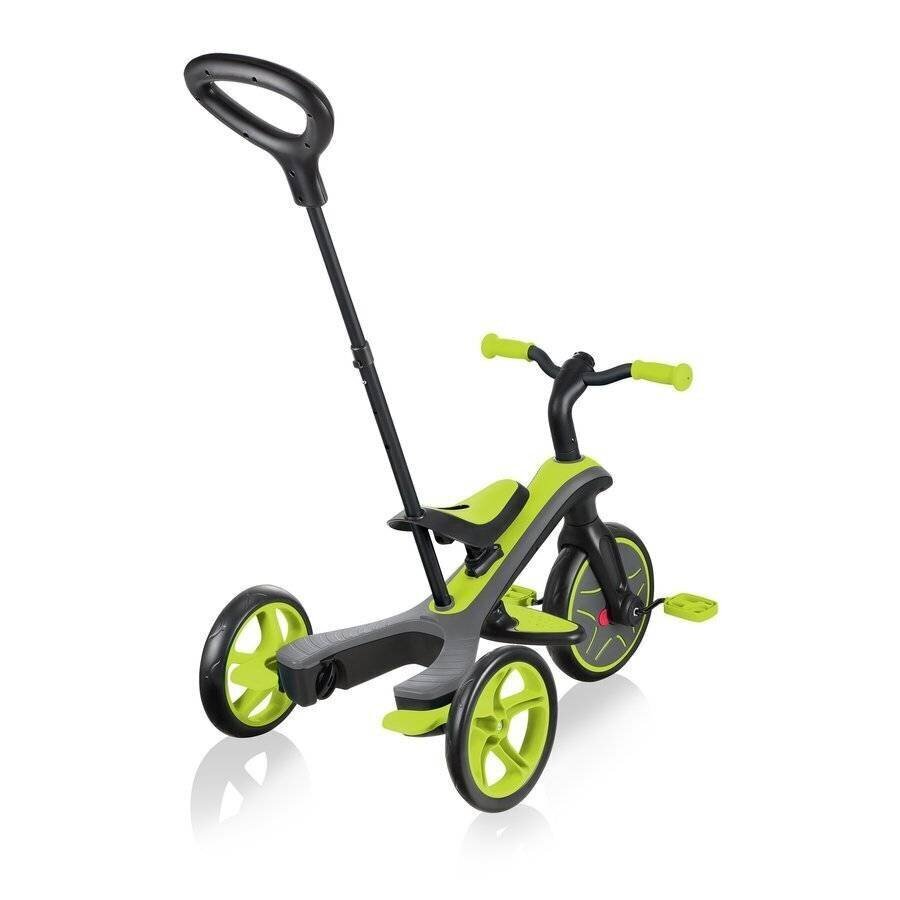 Jooksuratas Globber Explorer Trike Lime Green (4 in 1) цена и информация | Jooksurattad | kaup24.ee