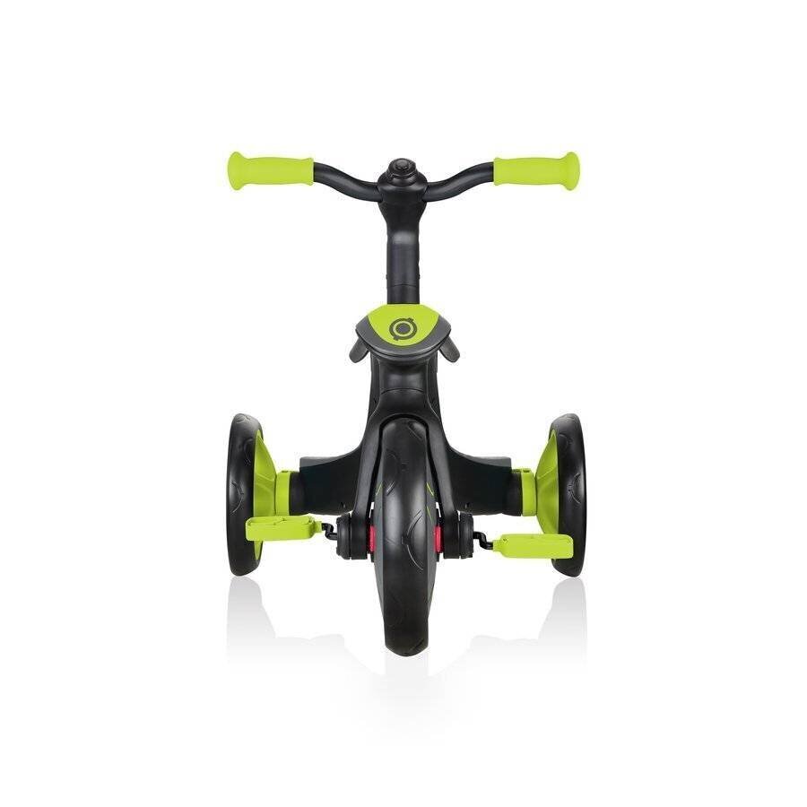 Jooksuratas Globber Explorer Trike Lime Green (4 in 1) цена и информация | Jooksurattad | kaup24.ee