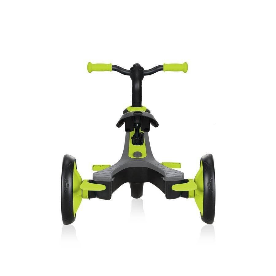 Jooksuratas Globber Explorer Trike Lime Green (4 in 1) цена и информация | Jooksurattad | kaup24.ee