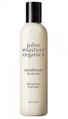 Palsam kuivadele juustele lavendli ja avokaadoga John Masters Organics Lavender & Avocado Conditioner, 236 ml hind ja info | Juuksepalsamid | kaup24.ee