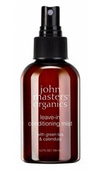 Juustesse jäetav palsam John Masters Organics Green Tea & Calendula Leave-In Conditioning Mist, 125 ml цена и информация | Маски, масла, сыворотки | kaup24.ee