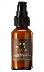 Näokreem antioksüdantidega John Masters Organics Rose & Apricot Antioxidant Day Cream, 30 ml hind ja info | Näokreemid | kaup24.ee