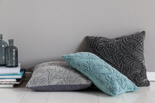 Чехол на подушку MogiHome Imse, серый, 45 х 45 см цена и информация | Декоративные подушки и наволочки | kaup24.ee