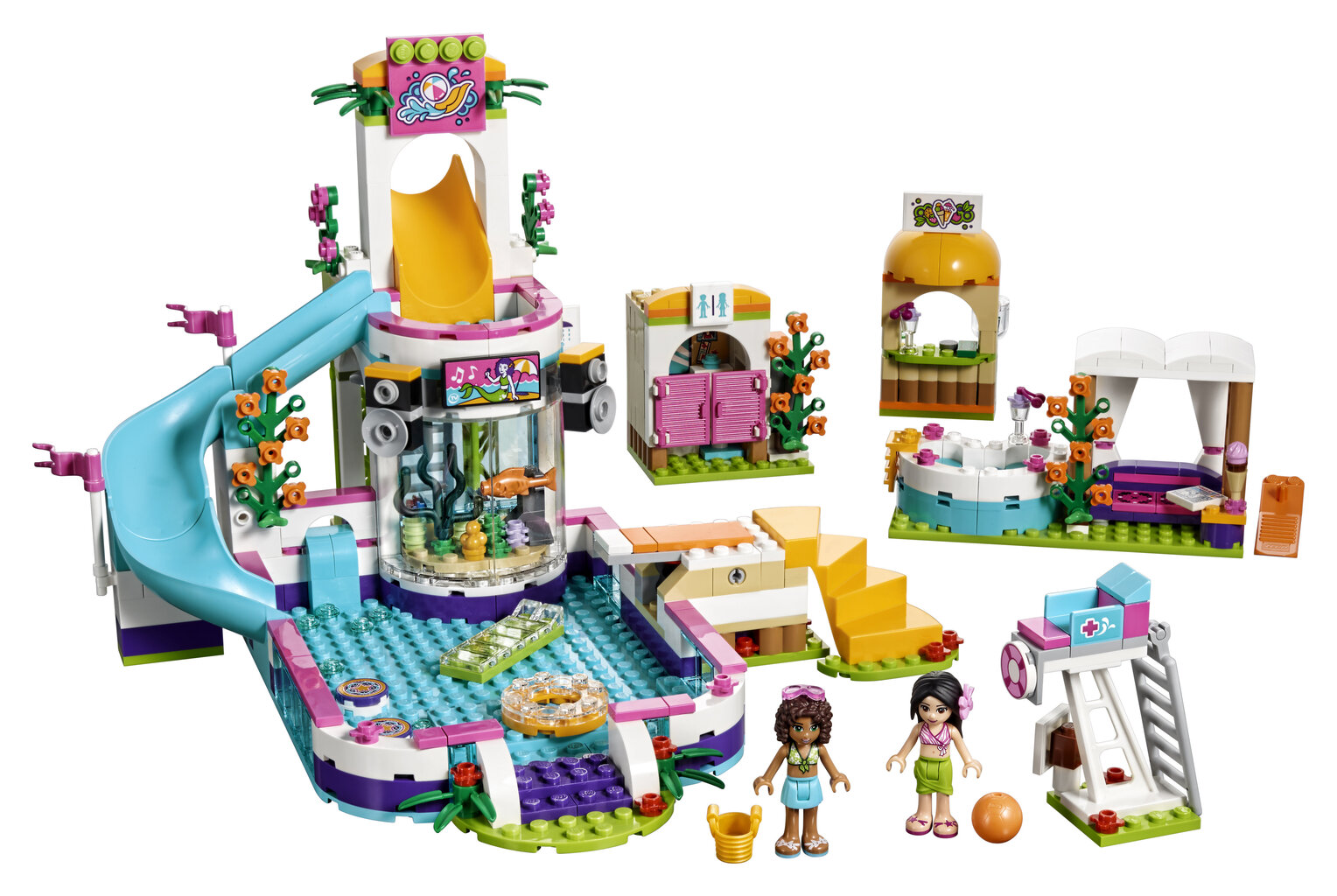 41313 LEGO® FRIENDS Heartlake suve bassein hind ja info | Klotsid ja konstruktorid | kaup24.ee