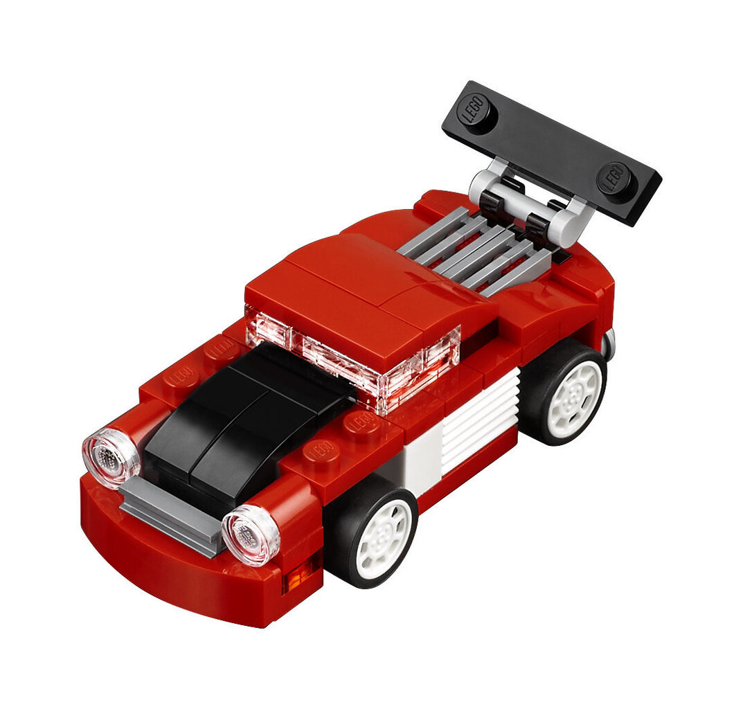 31055 LEGO® CREATOR Punane võidusõidumasin hind ja info | Klotsid ja konstruktorid | kaup24.ee