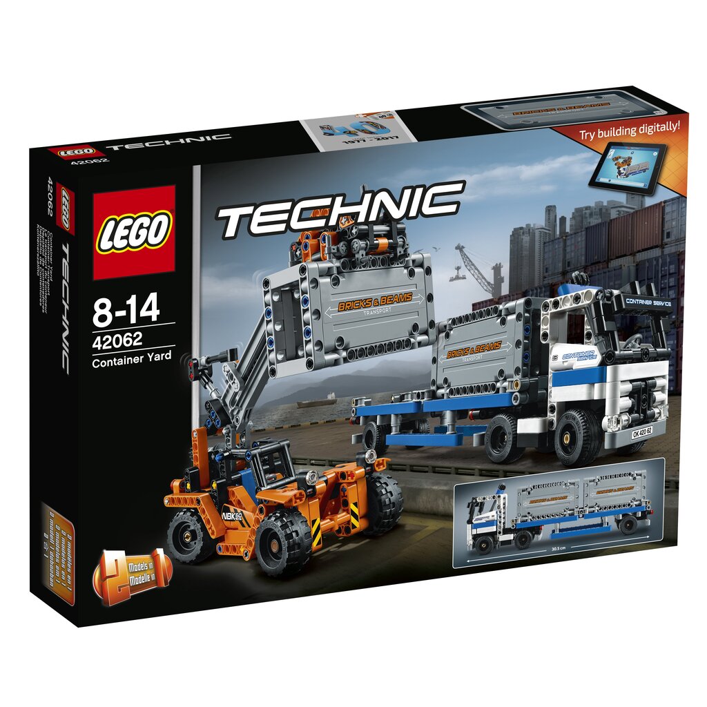 42062 LEGO® Technicu Konteiner terminal цена и информация | Klotsid ja konstruktorid | kaup24.ee