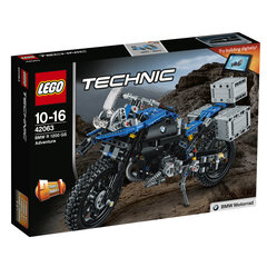 Конструктор 42063 Приключение Lego® Technic BMW R 1200 GS цена и информация | Конструкторы и кубики | kaup24.ee