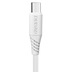 Dudao USB / mikro -USB kiirlaadimisandmete kaabel 5A 1m, L2M, valge hind ja info | Mobiiltelefonide kaablid | kaup24.ee