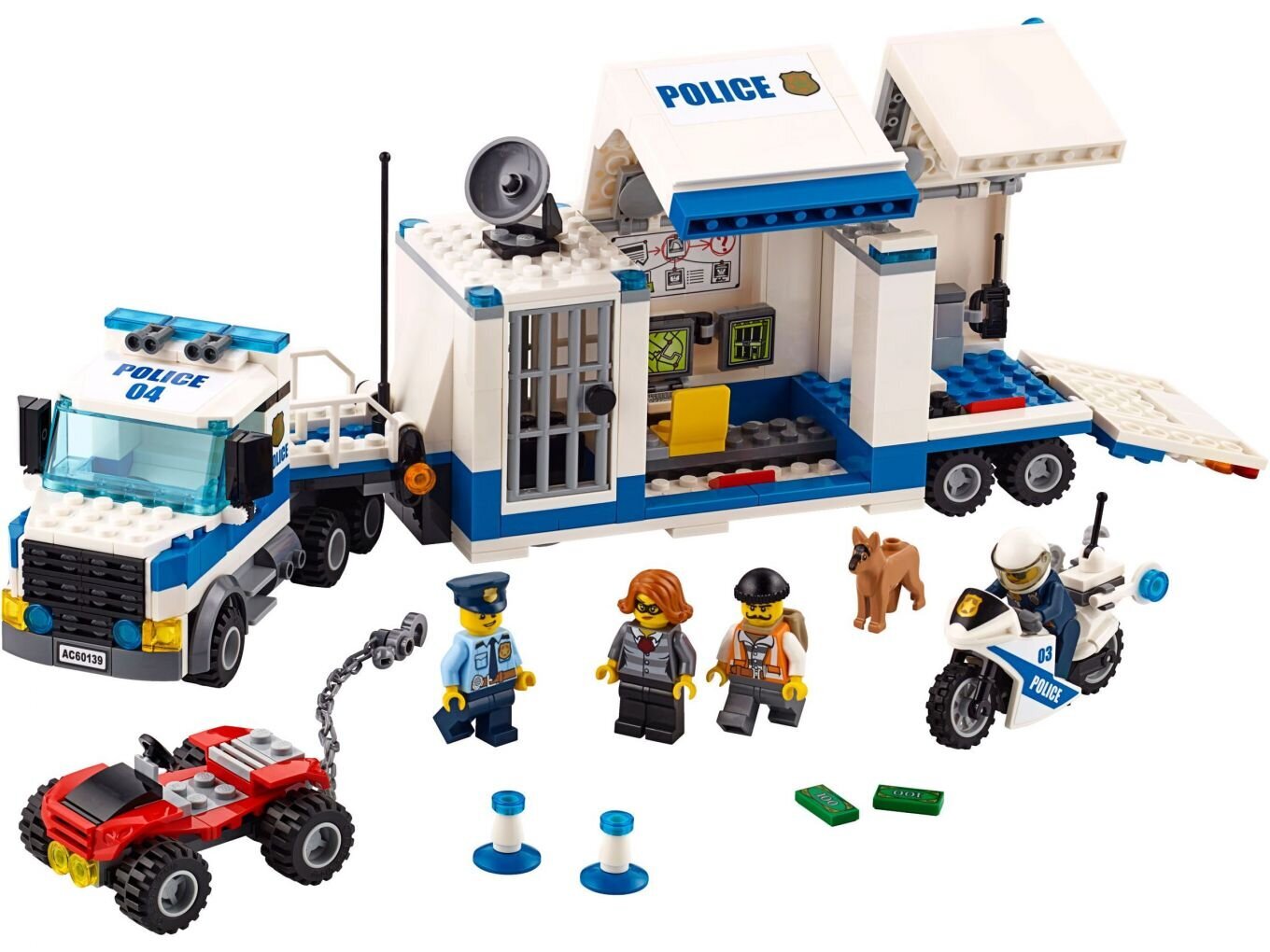 60139 LEGO® City mobiilne juhtimiskeskus цена и информация | Klotsid ja konstruktorid | kaup24.ee