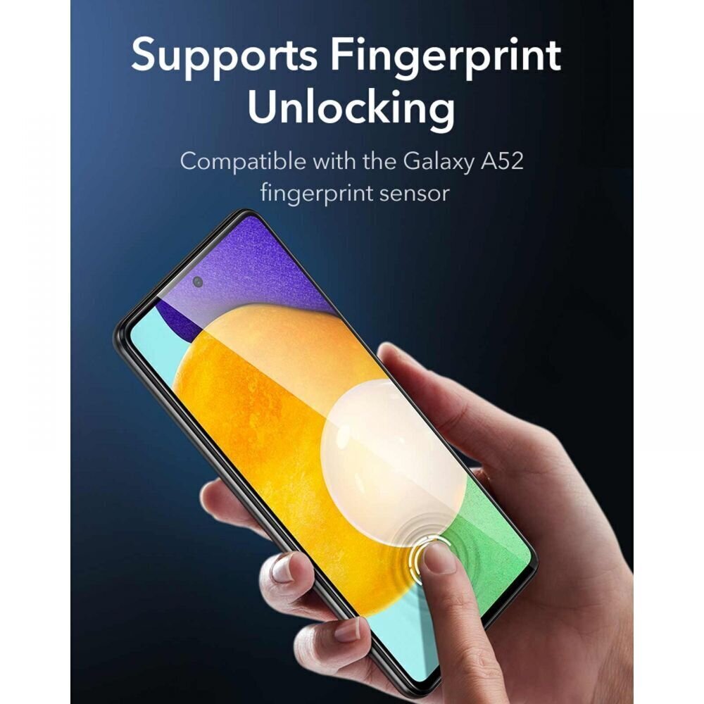 Kaitseklaas ESR SCREEN SHIELD 3D, 2-pack sobib Samsung Galaxy A52 / A52 5G цена и информация | Ekraani kaitsekiled | kaup24.ee