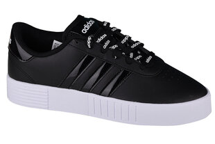Повседневная обувь женская Adidas Court Bold W FY9993, черная цена и информация | Спортивная обувь, кроссовки для женщин | kaup24.ee