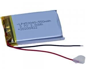 Aku LP453040 550mAh liitiumpolümeer 3,7 V + PCM hind ja info | Patareid | kaup24.ee