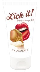 Смазка-массажное масло Lick It chocolate, 50 мл цена и информация | Lick it Эротические товары | kaup24.ee