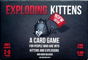 Настольная игра Exploding Kittens: NSFW Deck, ENG цена и информация | Asmodee Товары для детей и младенцев | kaup24.ee