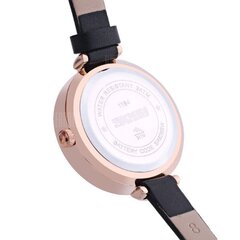 Naiste käekell SKMEI 1184CL Gold Case Black hind ja info | Naiste käekellad | kaup24.ee