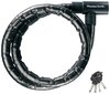 Jalgrattalukk Master Lock 22x1200 mm, must цена и информация | Rattalukud | kaup24.ee