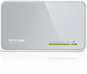 Võrgulüliti TP-LINK TL-SF1008D (8 x 10/100Mbps) цена и информация | Коммутаторы (Switch) | kaup24.ee