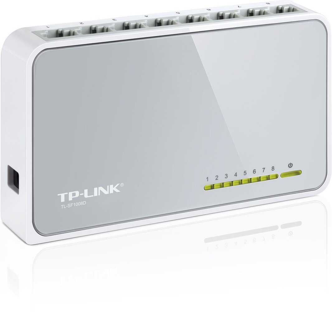 Võrgulüliti TP-LINK TL-SF1008D (8 x 10/100Mbps) цена и информация | Lülitid (Switch) | kaup24.ee