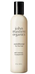 Volüümi andev palsam John Masters Organics Rosemary & Peppermint Conditioner, 236 ml hind ja info | Juuksepalsamid | kaup24.ee