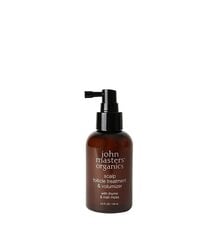 Volüümi andev juuksevahend John Masters Organics Deep Scalp Follicle Treatment & Volumizer, 125 ml цена и информация | Средства для укрепления волос | kaup24.ee