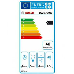 Вытяжка Bosch DWF97KM60 цена и информация | Вытяжки на кухню | kaup24.ee